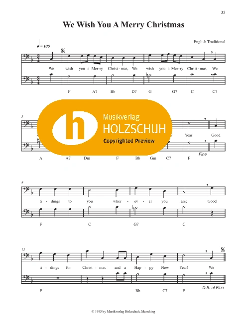 We Wish You A Merry Christmas